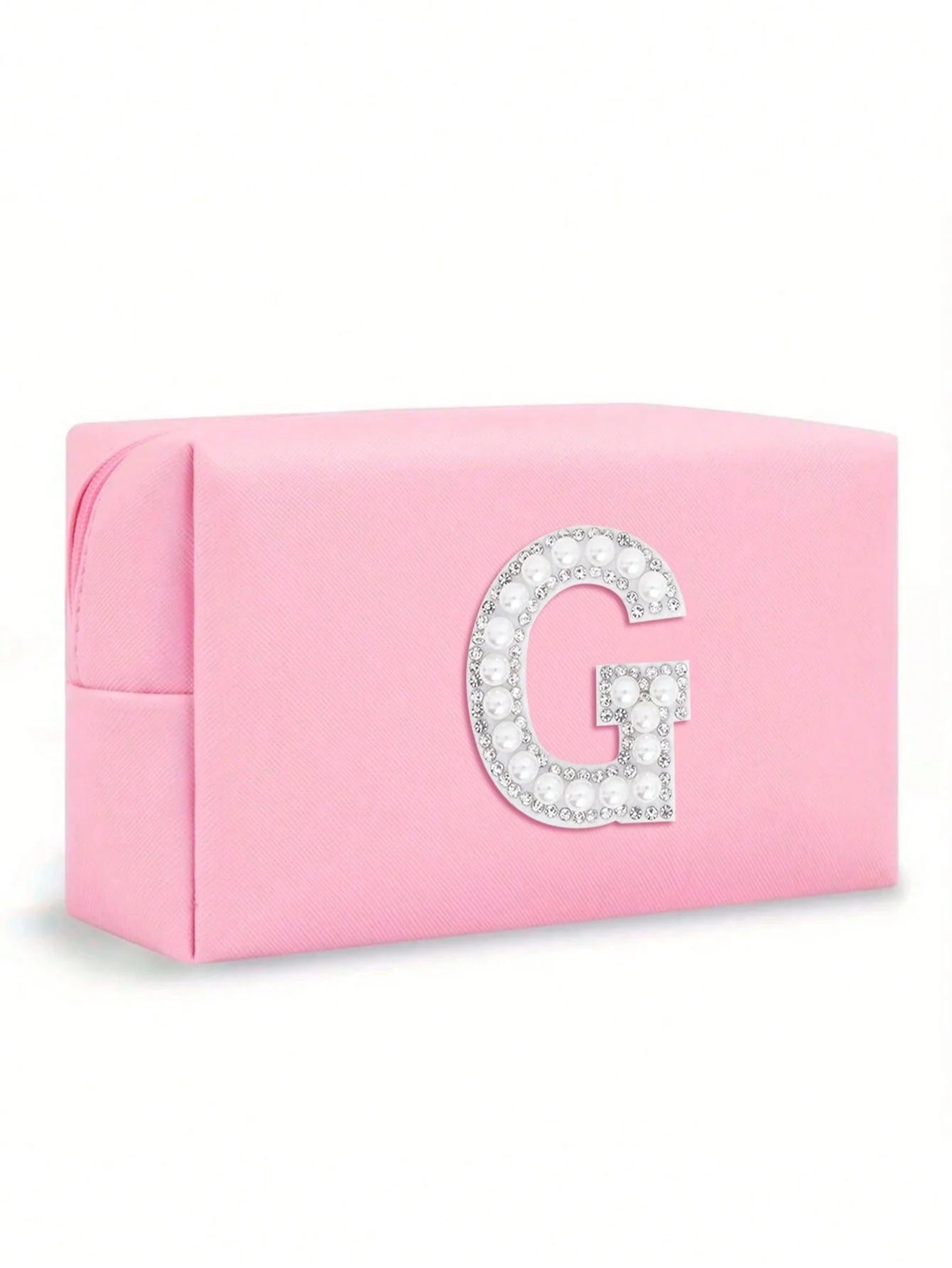 Women’s Monogram PU Makeup Bag