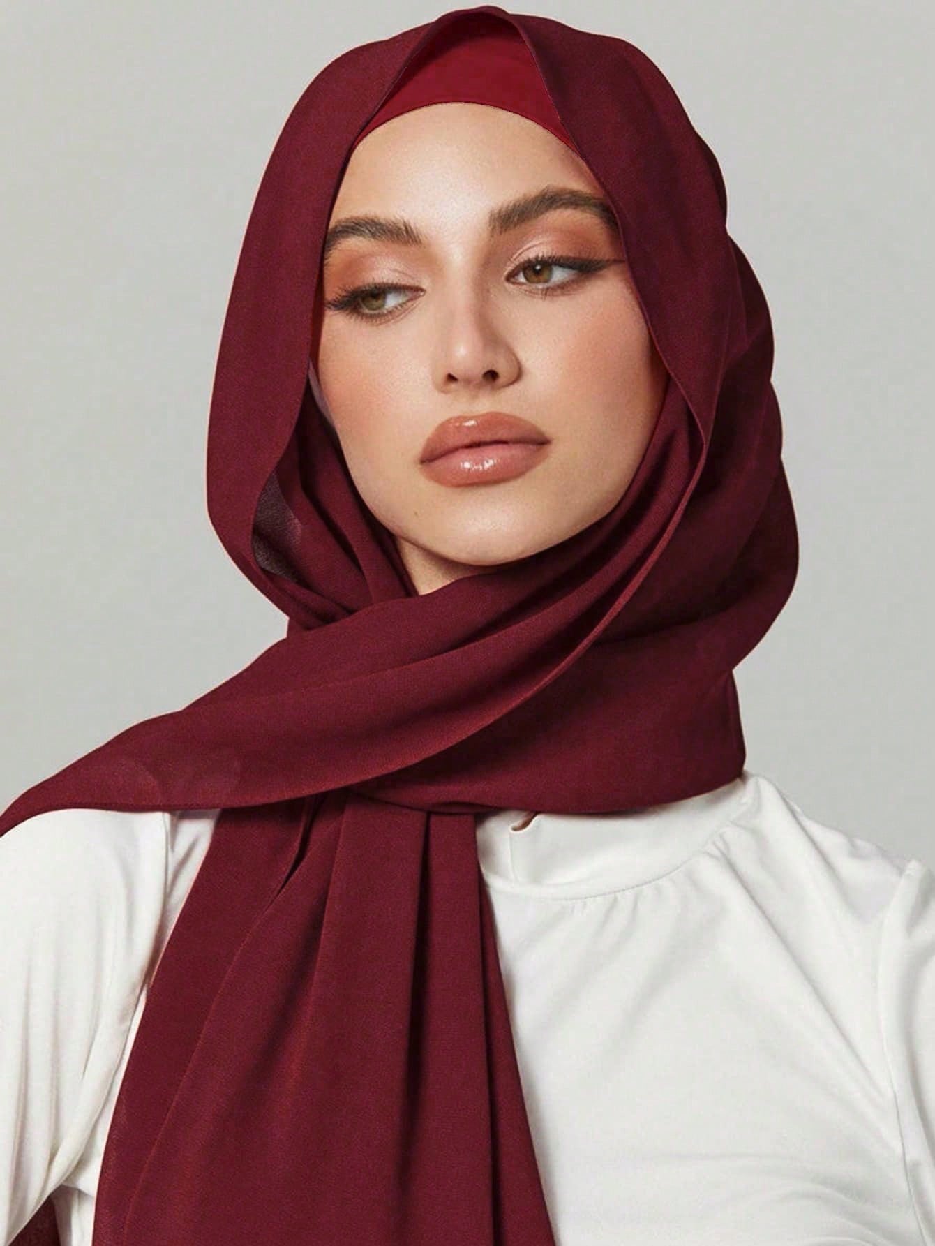 2PCS Women Turban Scarf Set