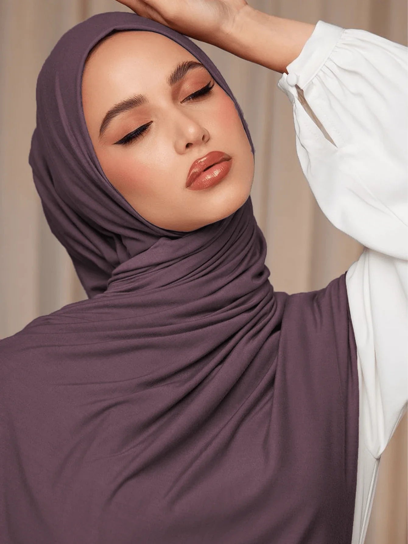 Elegant Soft Modal Hijab Scarf