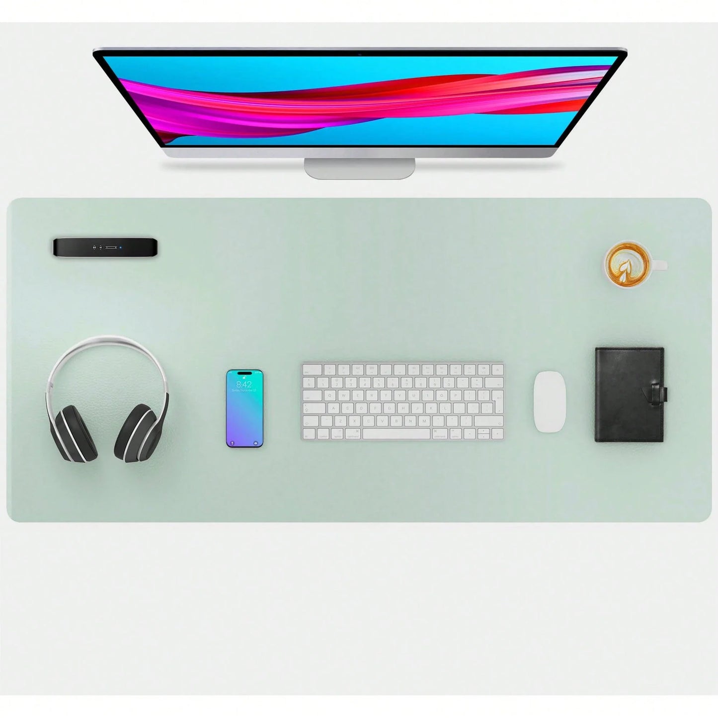 Super Large Pink Desk Pad