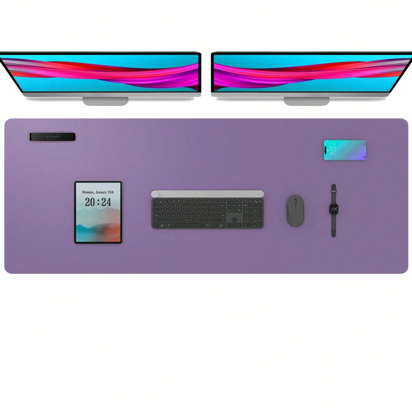 Super Large Pink Desk Pad
