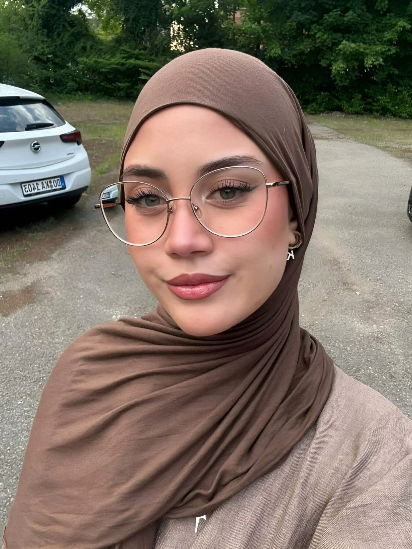 Soft Solid Color Hijab