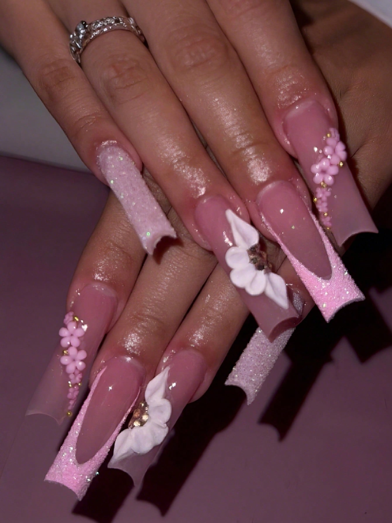 24pcs Luxury 3D Nail Stickers