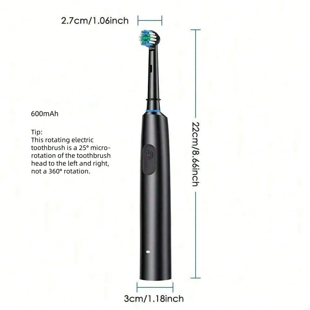 Electric Rotating Toothbrush With Modes