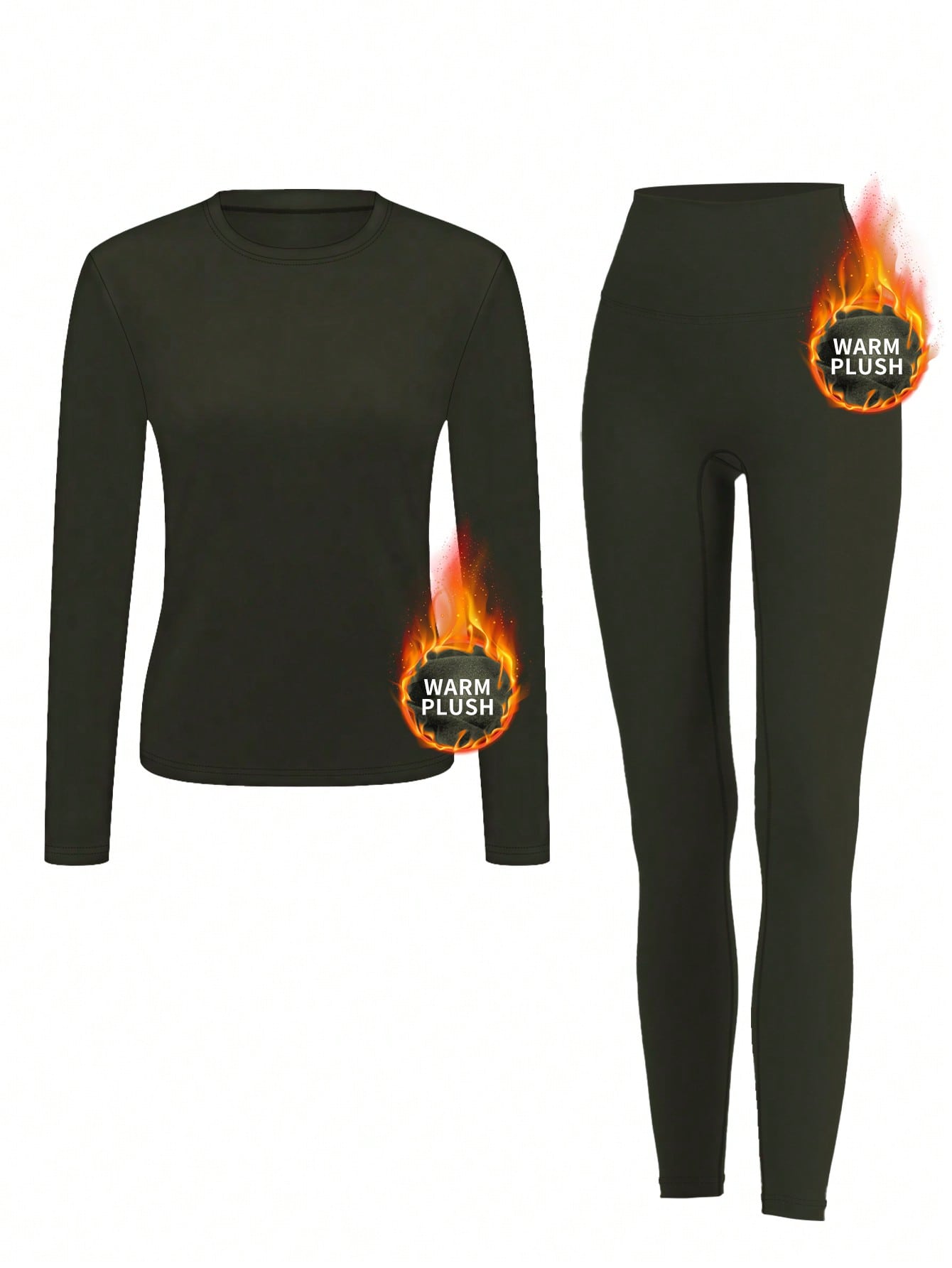 Women’s Fleece Thermal Underwear Set