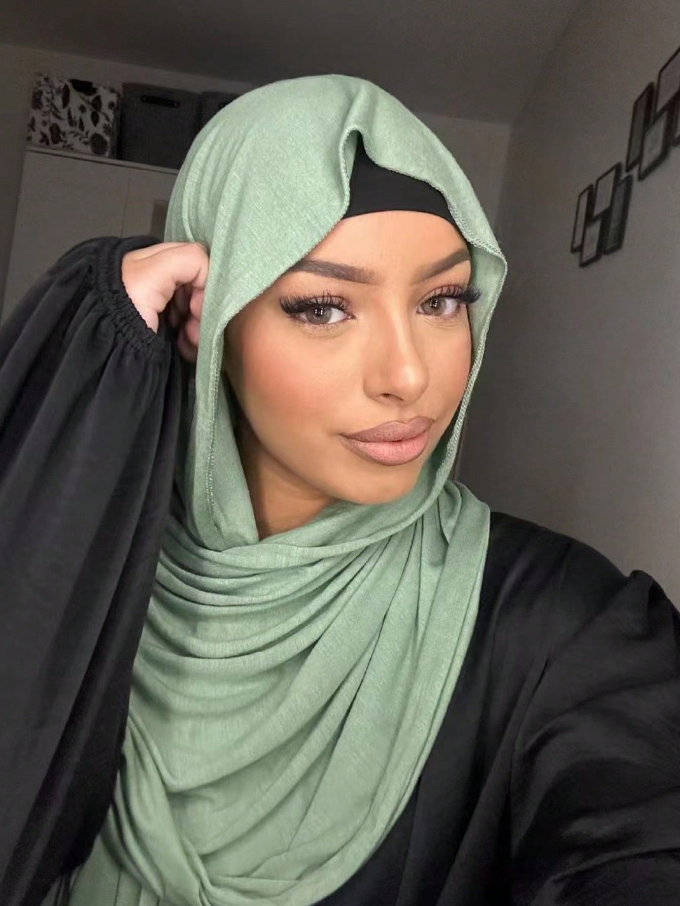 Soft Solid Color Jersey Hijab