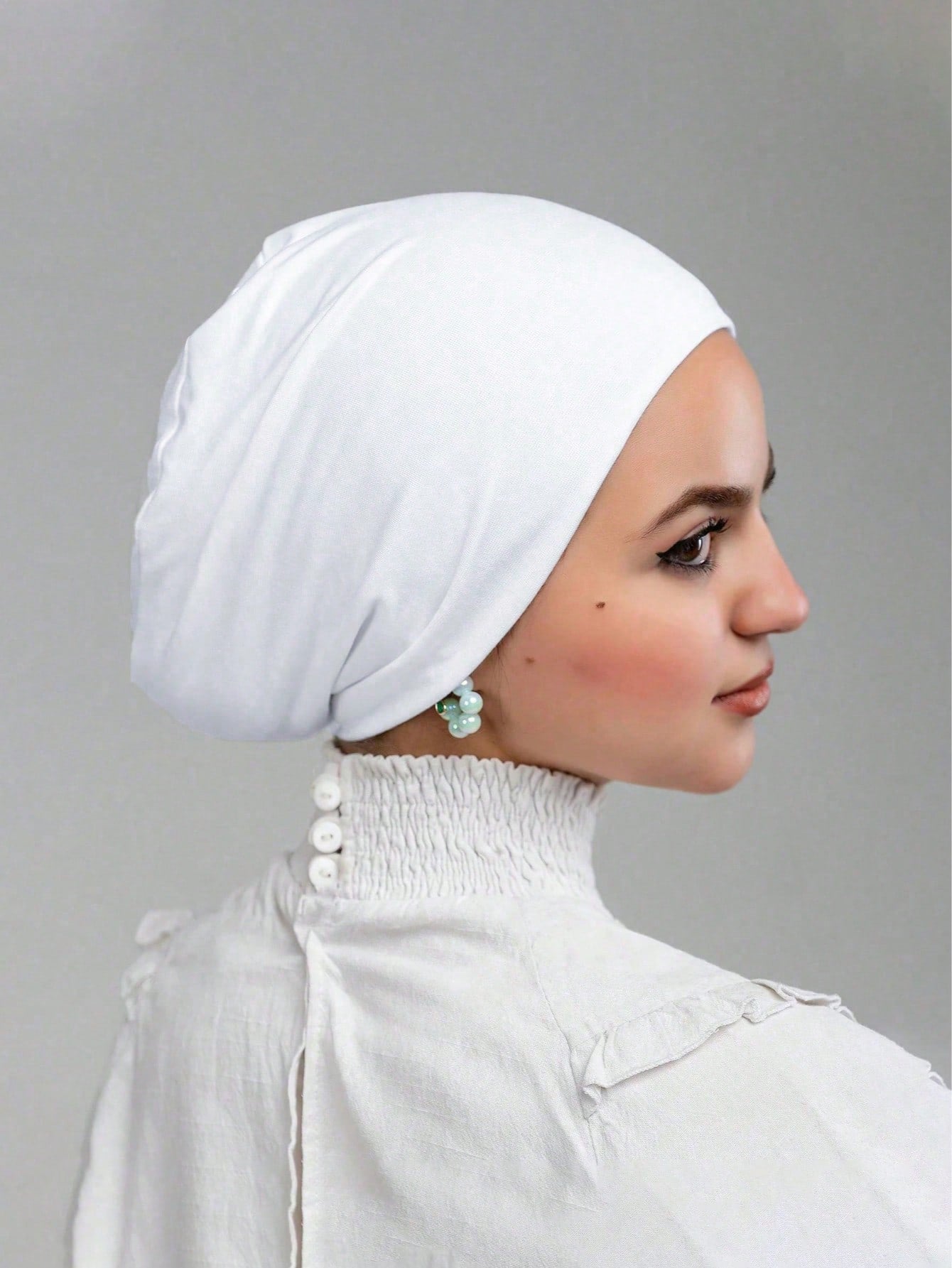 Solid Color Arabic Shawl Scarf