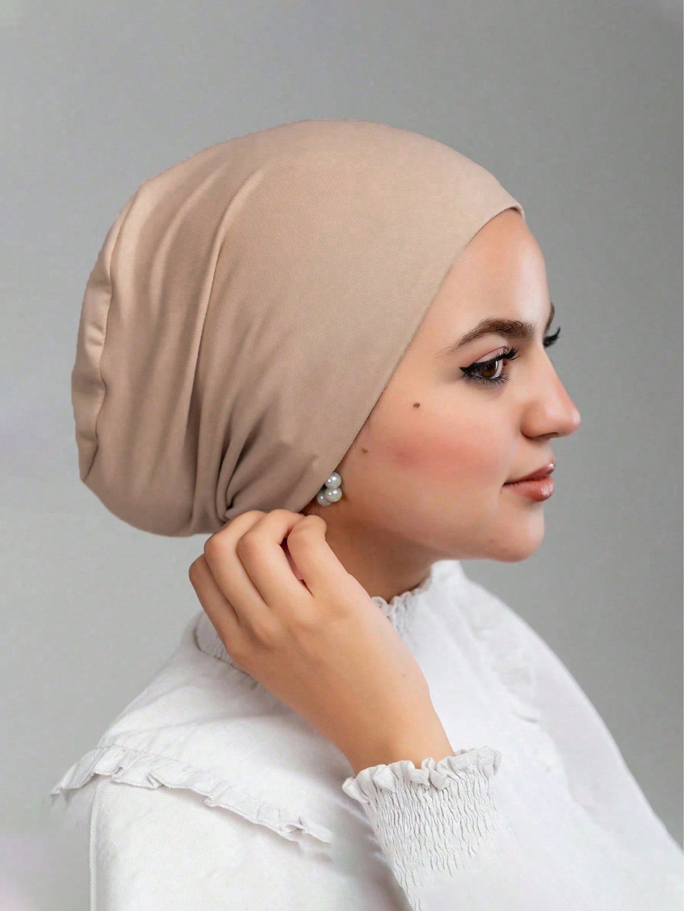 Solid Color Arabic Shawl Scarf