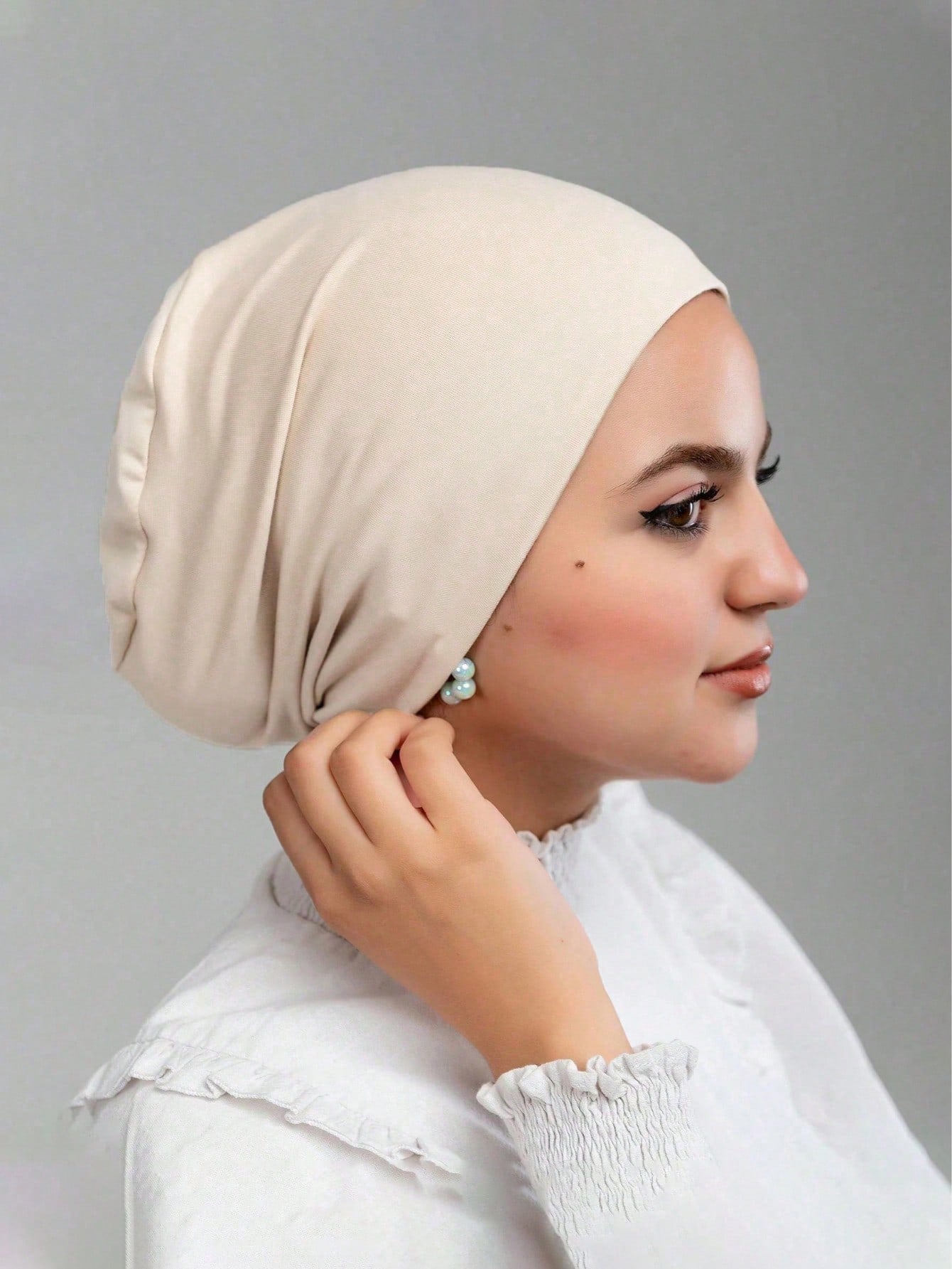 Solid Color Arabic Shawl Scarf