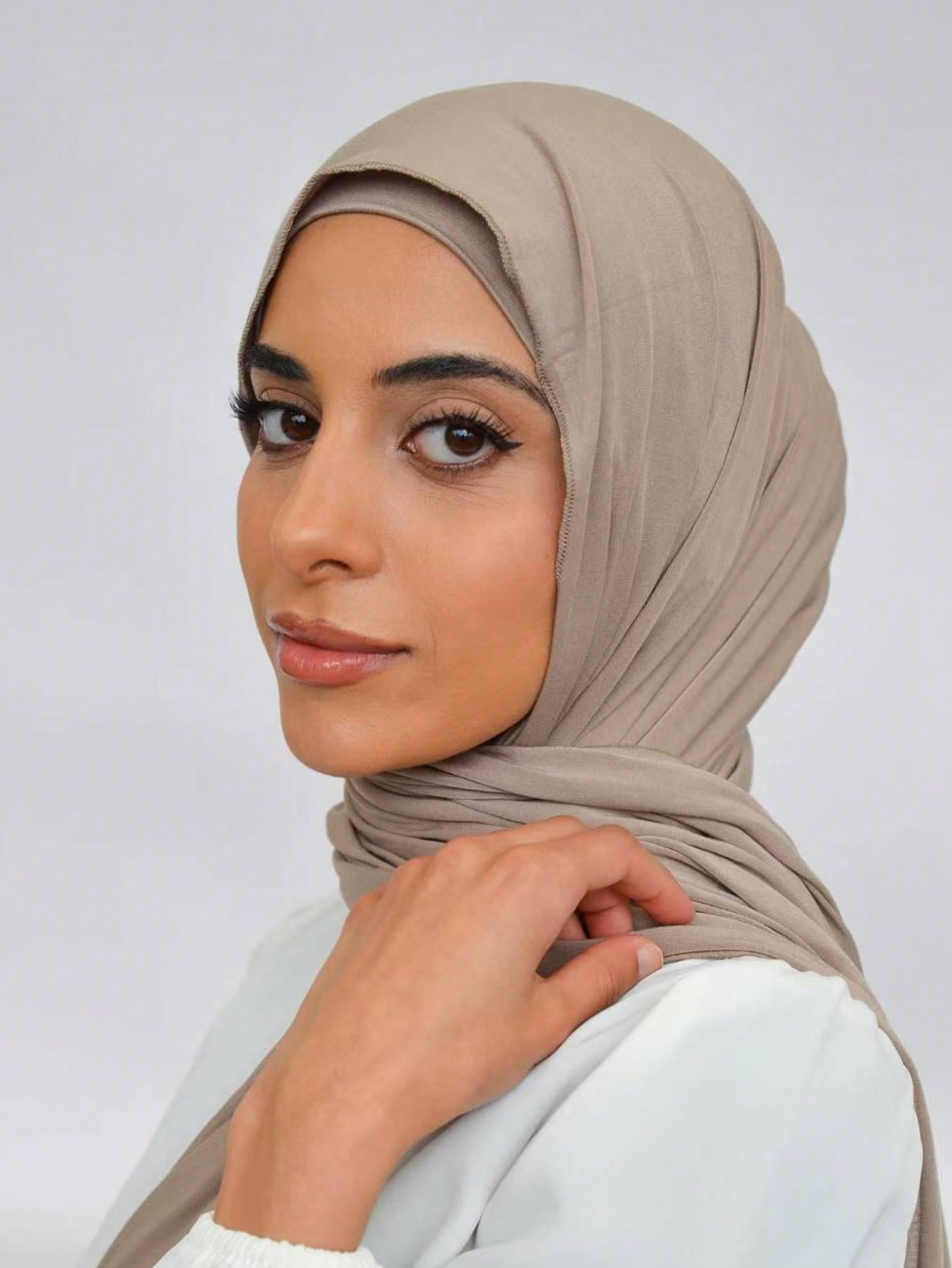 Soft Solid Color Hijab