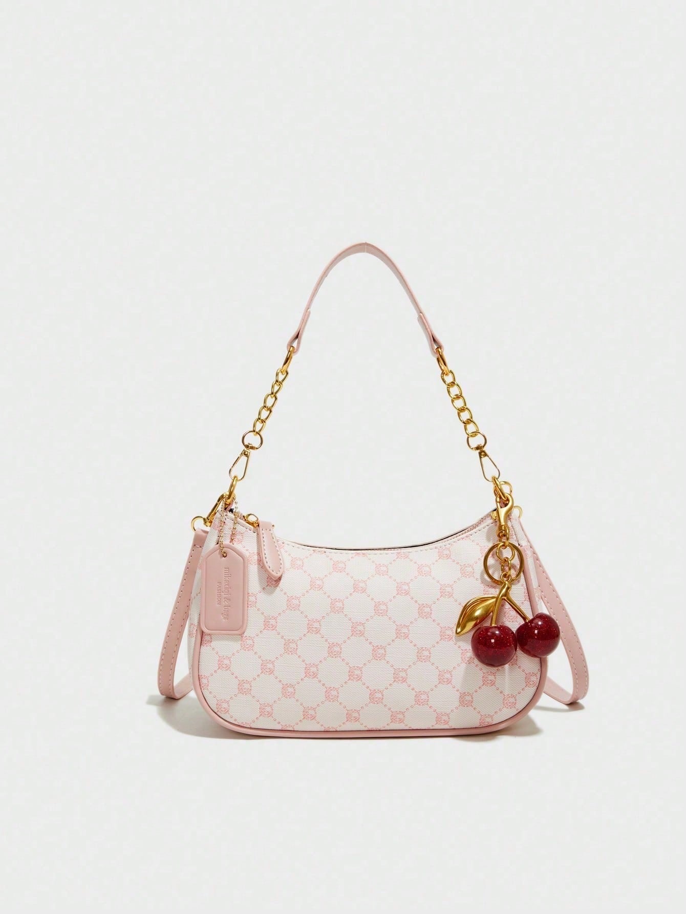 Women’s Litchi Grain Crossbody Handbag
