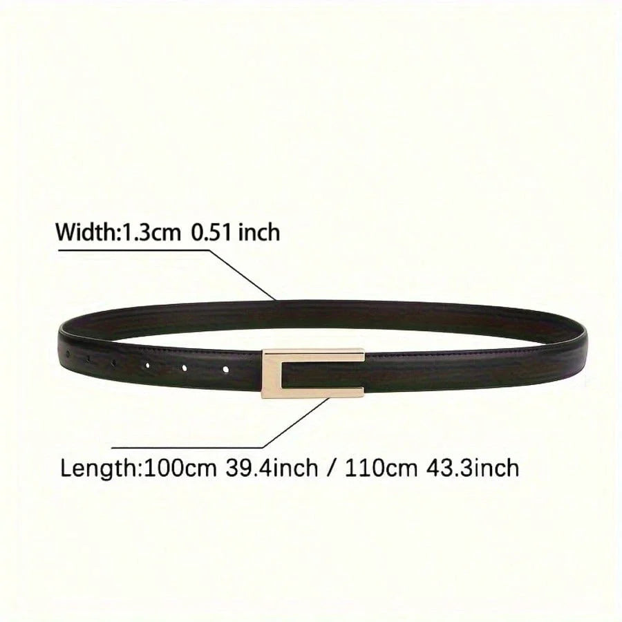 Elegant U-Shaped Alloy Belt