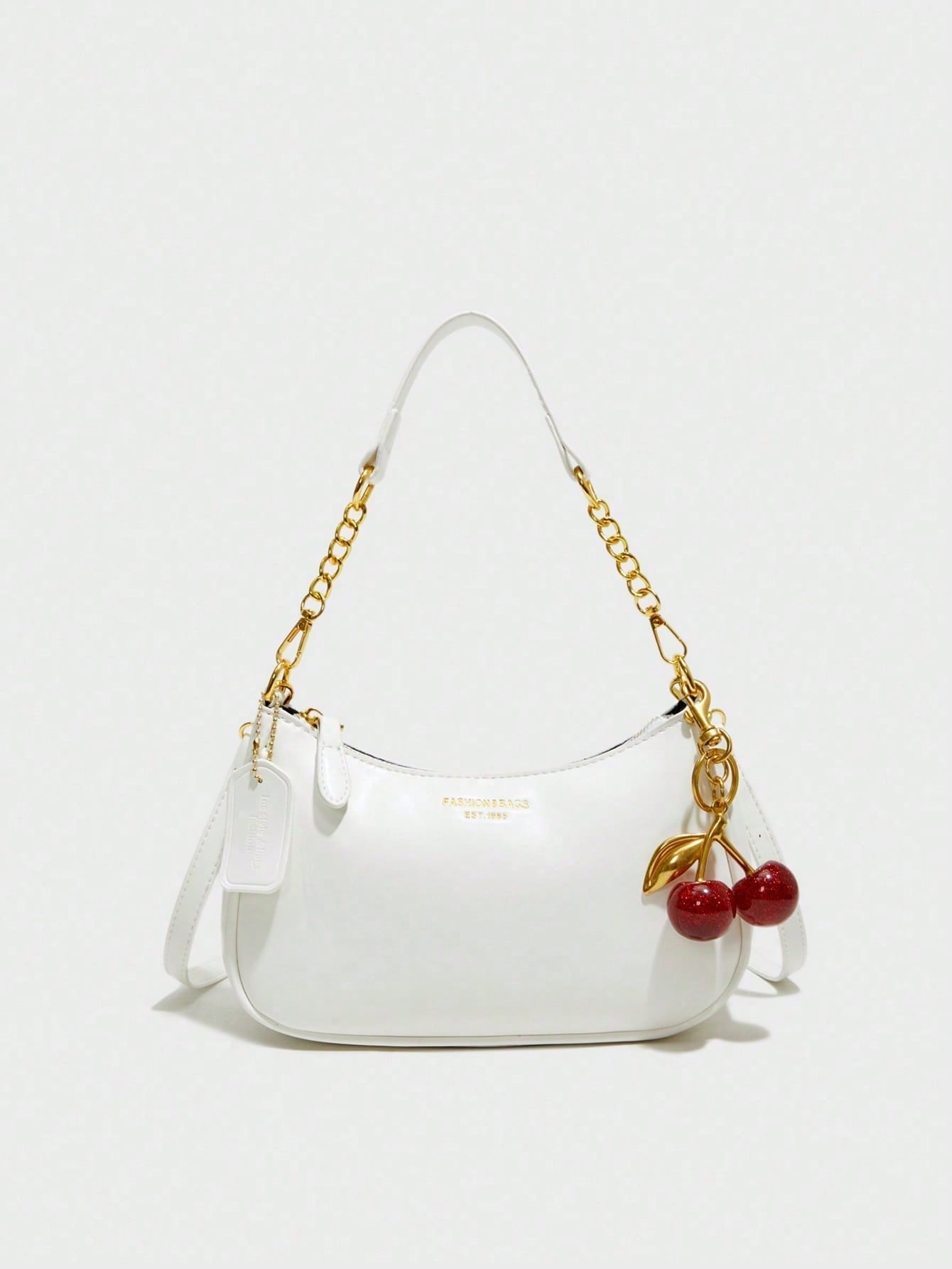Classic Letter Pattern Shoulder Bag