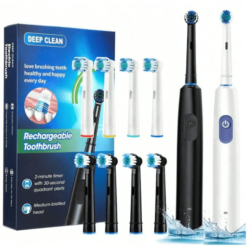 Electric Rotating Toothbrush With Modes