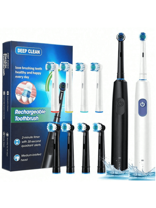 Rotating Electric Toothbrush With Modes