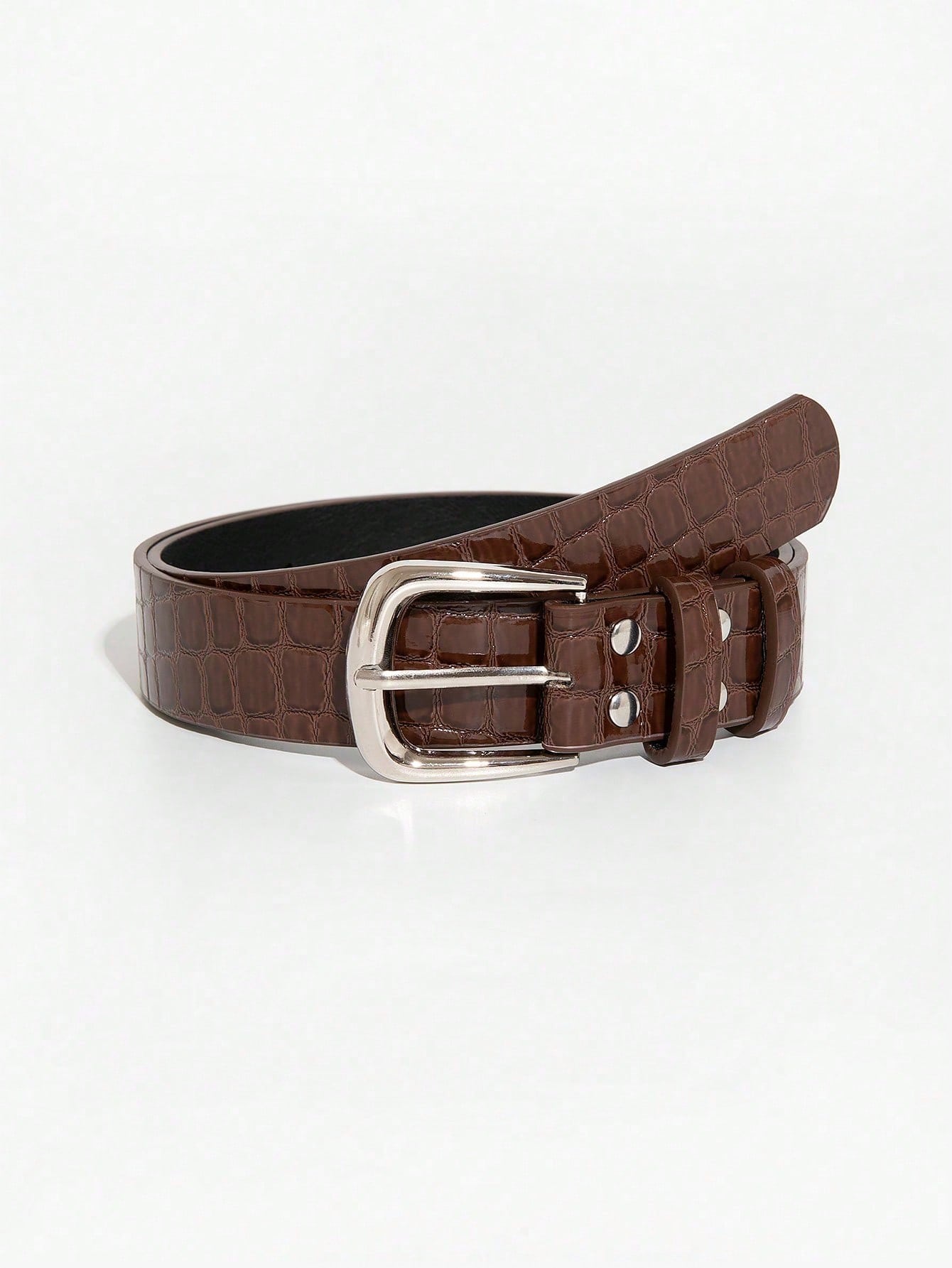 Vintage Square Buckle Belt