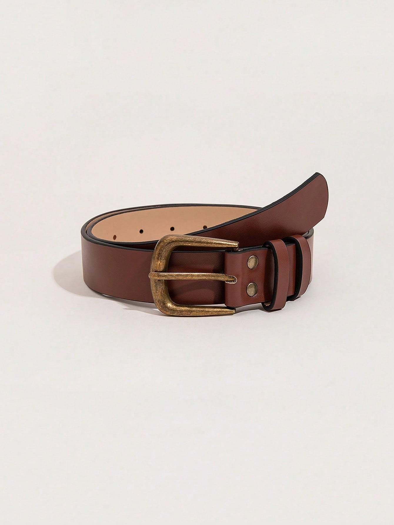 Vintage Square Buckle Belt
