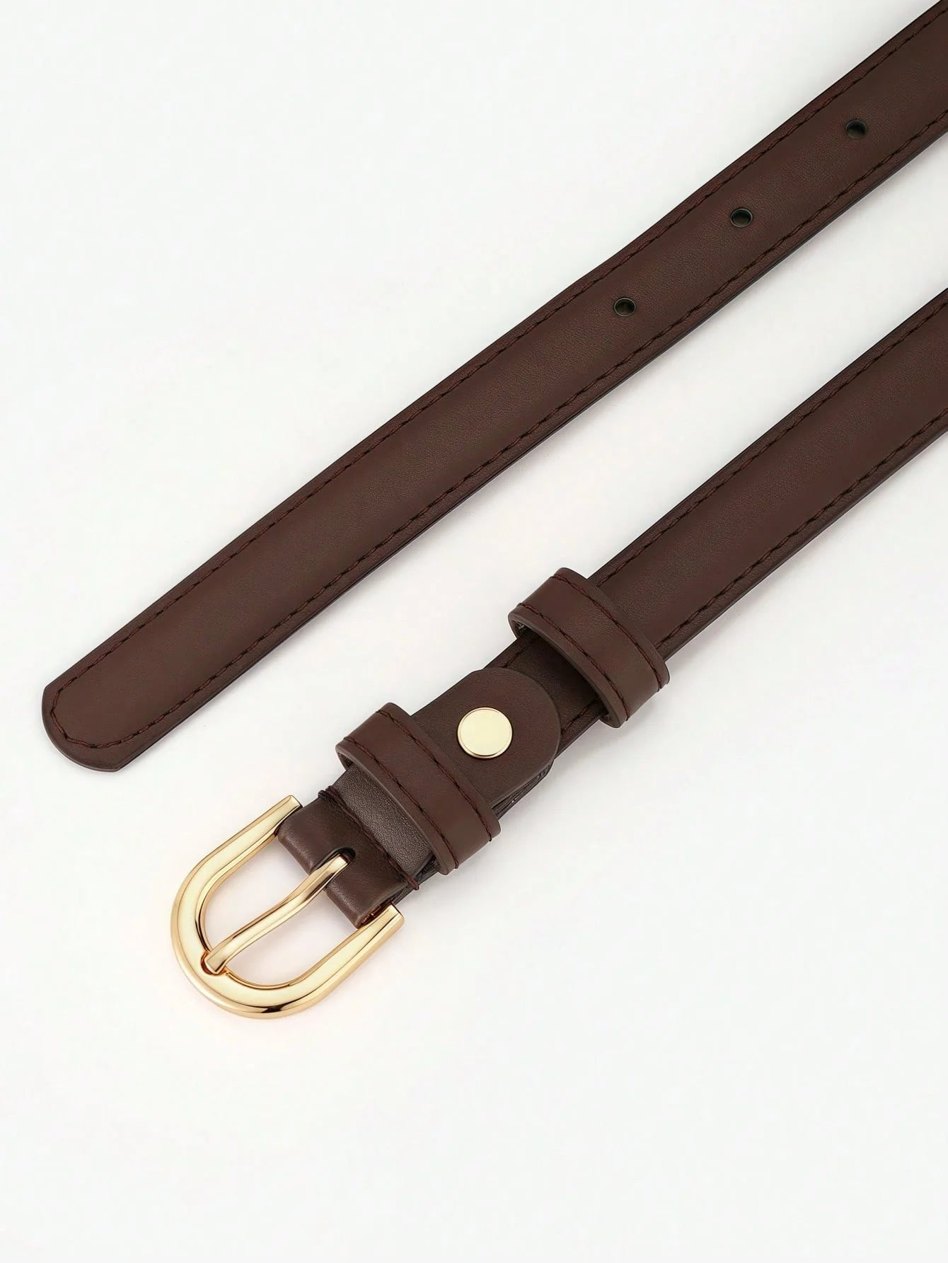 Metal Buckle Waist Belt