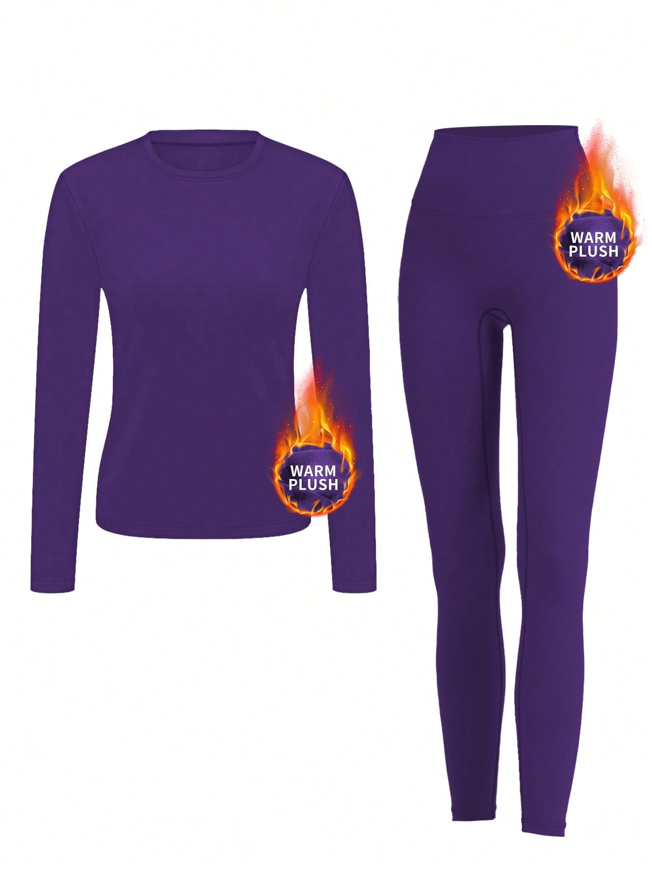 Women’s Fleece Thermal Underwear Set