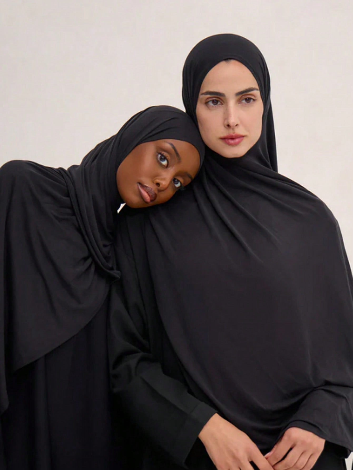 Large Solid Color Hijab Scarf