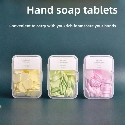 Portable Flower-Shaped Hand Sanitizer Wipes