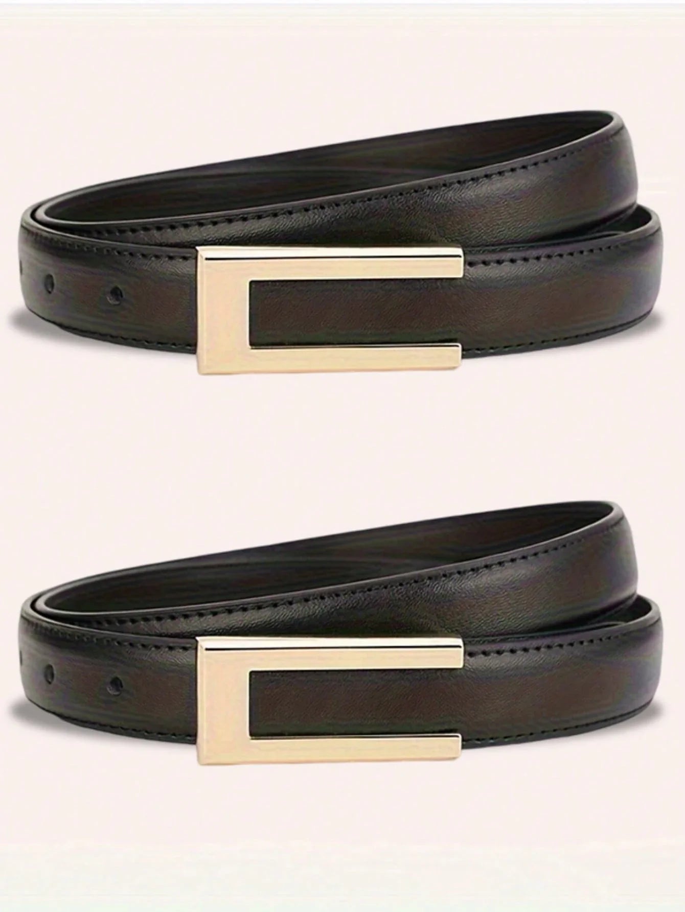 Elegant U-Shaped Alloy Belt