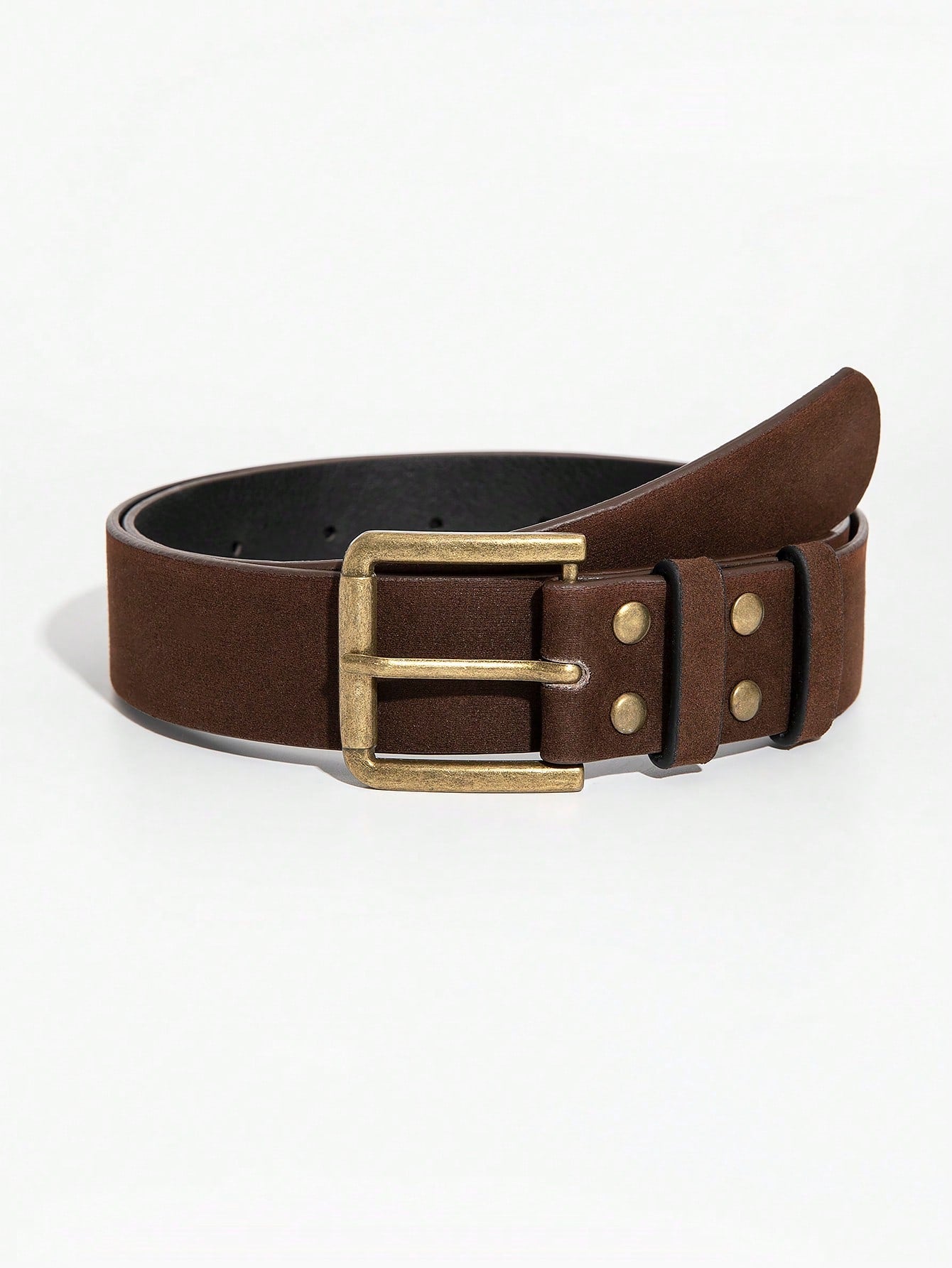 Women's Retro Square Buckle Belt