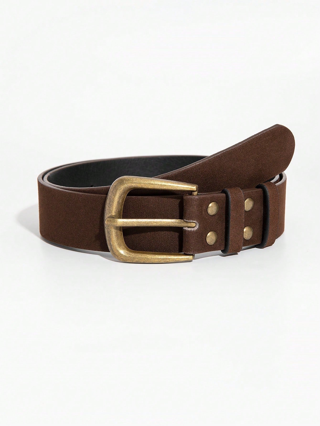 Vintage Square Buckle Belt
