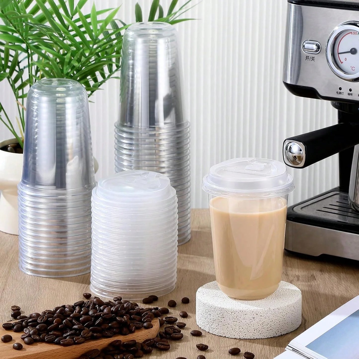 16oz Clear Iced Coffee Cups