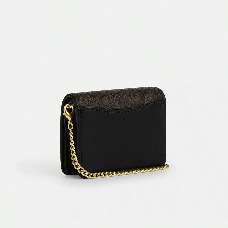 Women’s Signature Canvas Chain Wallet