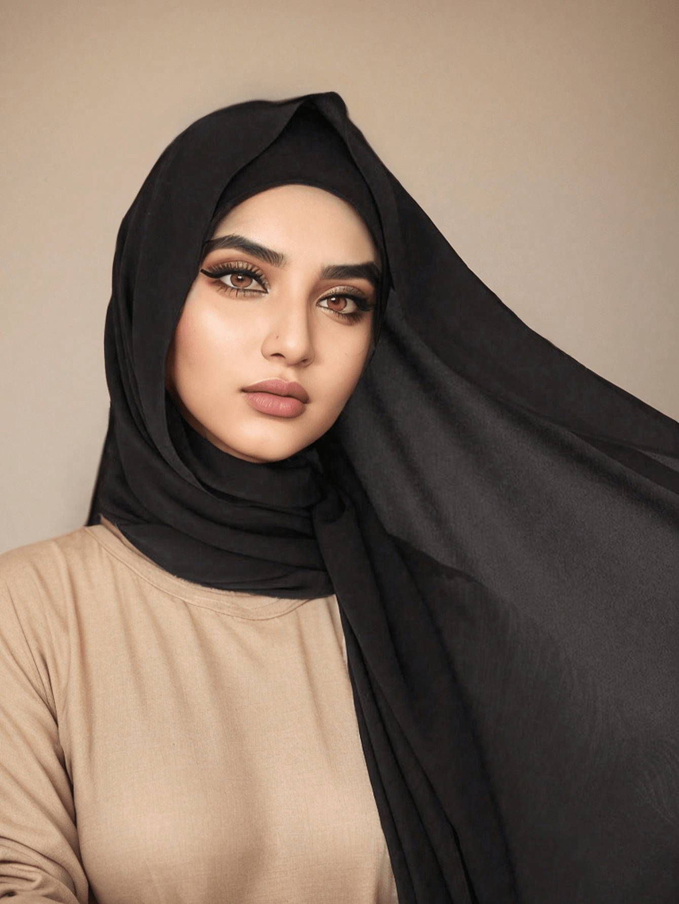 2PCS Women Turban Scarf Set