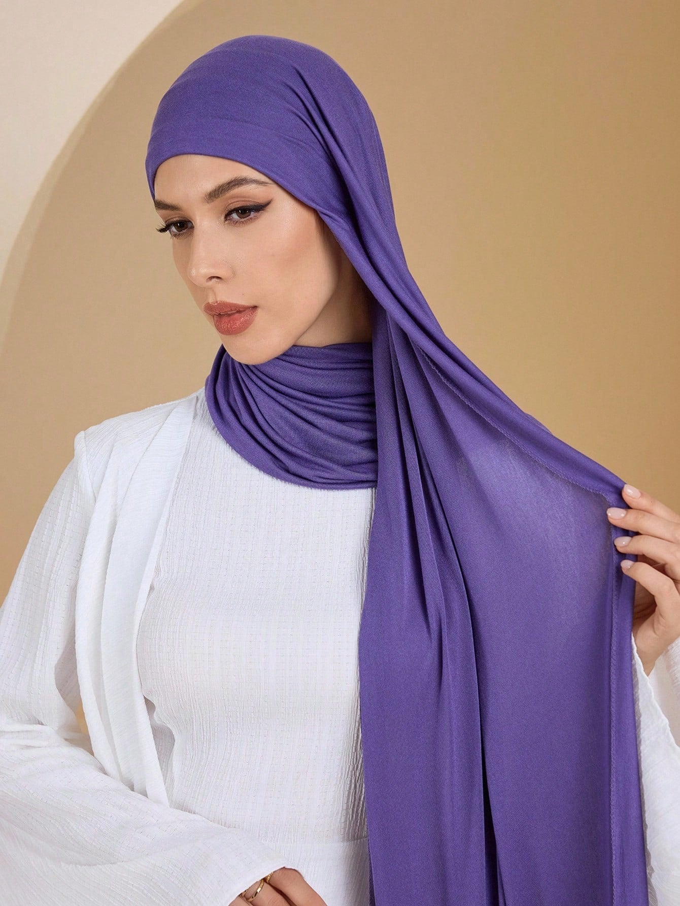 Soft Solid Color Hijab