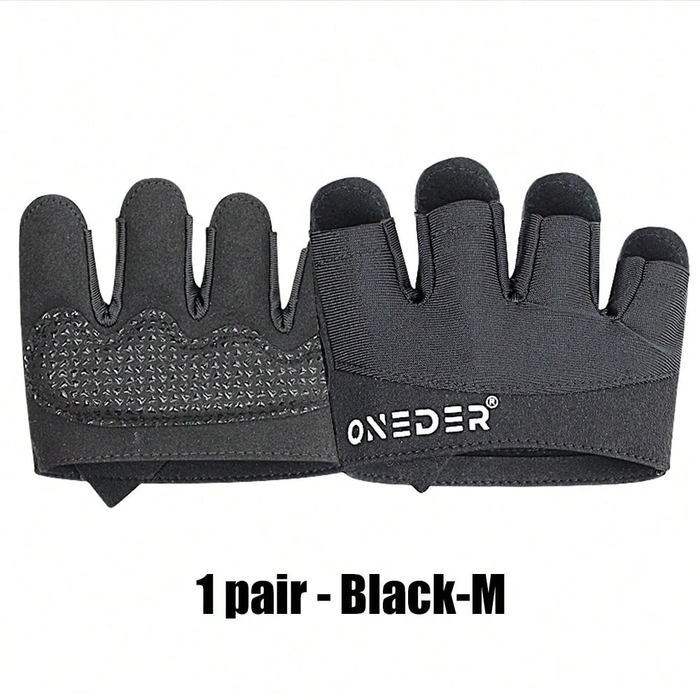 Half Finger Anti-Slip Fitness Gloves