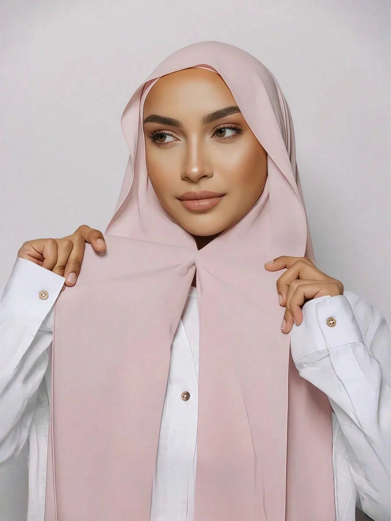 3-in-1 Instant Chiffon Hijab