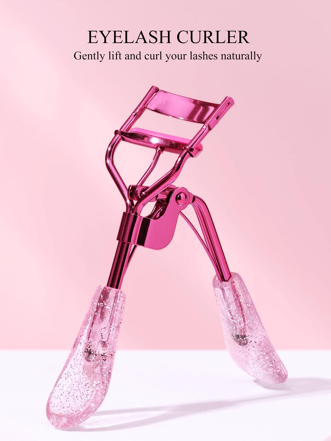 Stainless Steel Glitter Eyelash Curler