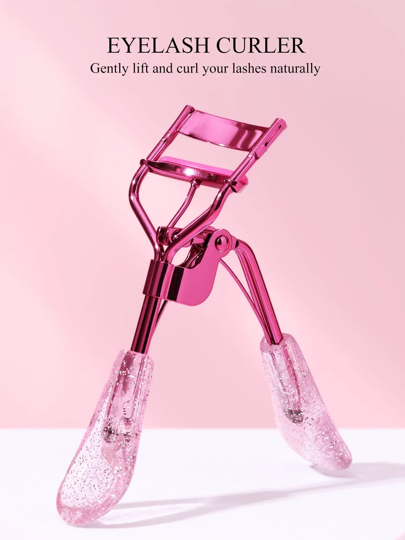 Stainless Steel Glitter Eyelash Curler