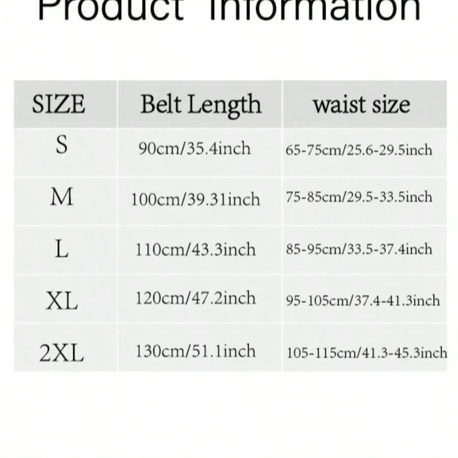 Bohemian Women PU Leather Belt