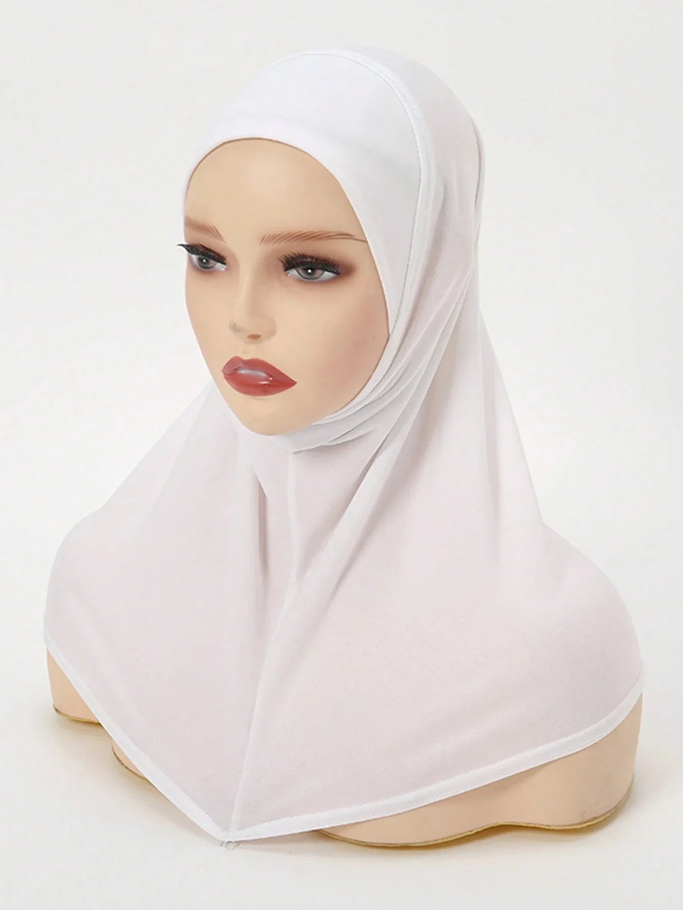 Elegant Pearl & Flower Hijab