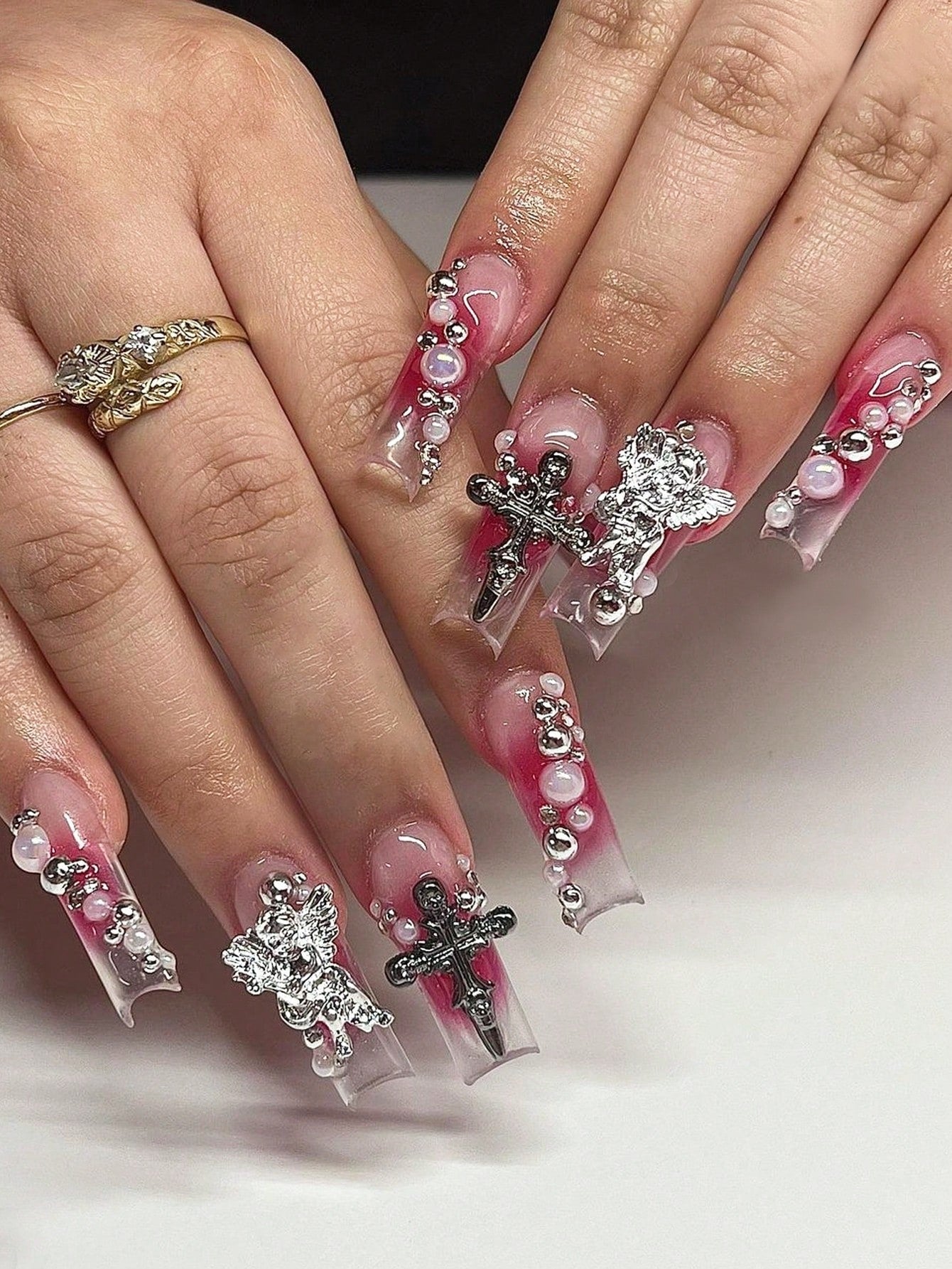 24pcs Luxury 3D Nail Stickers