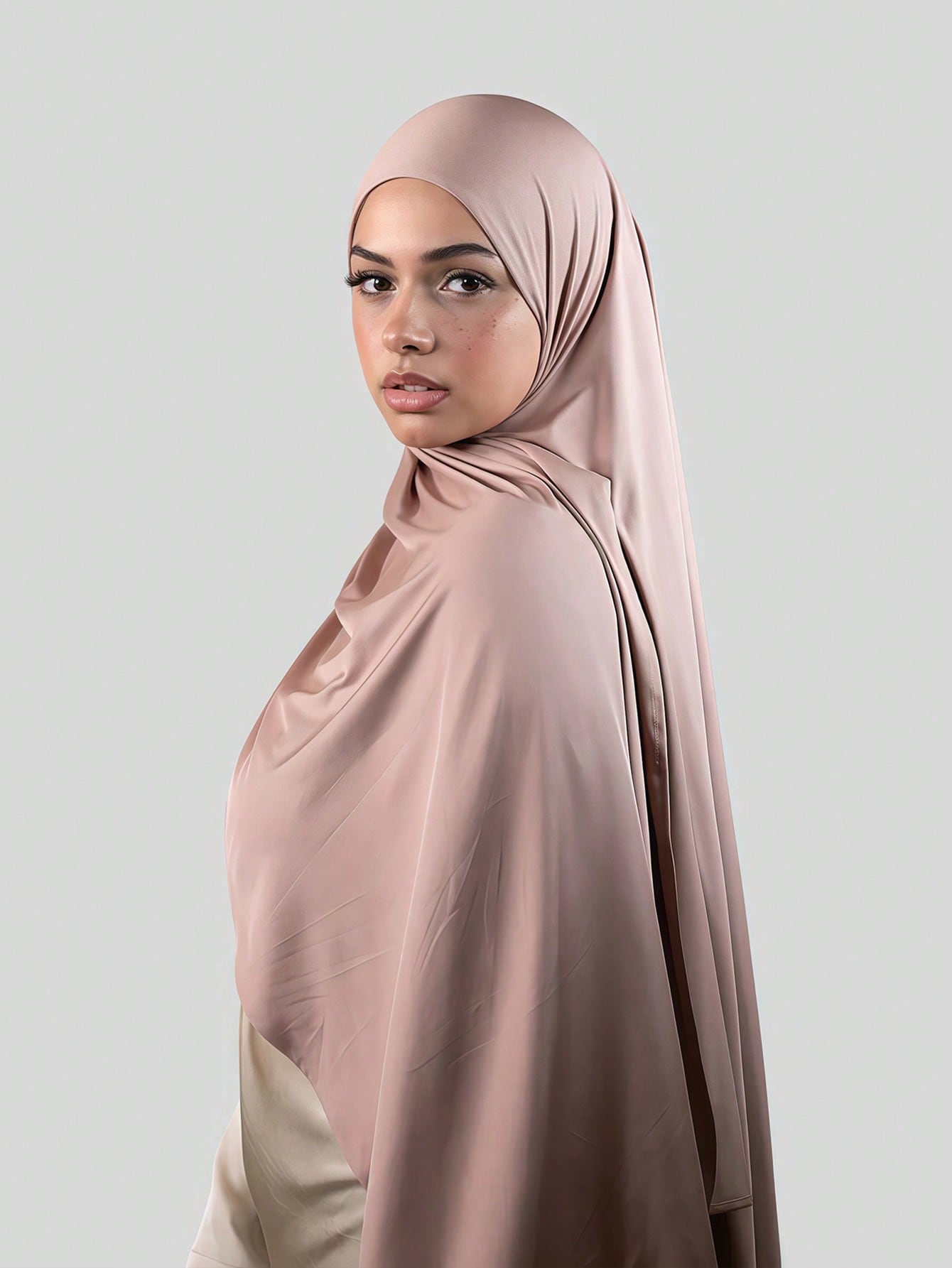 Classic Solid Color Modal Hijab