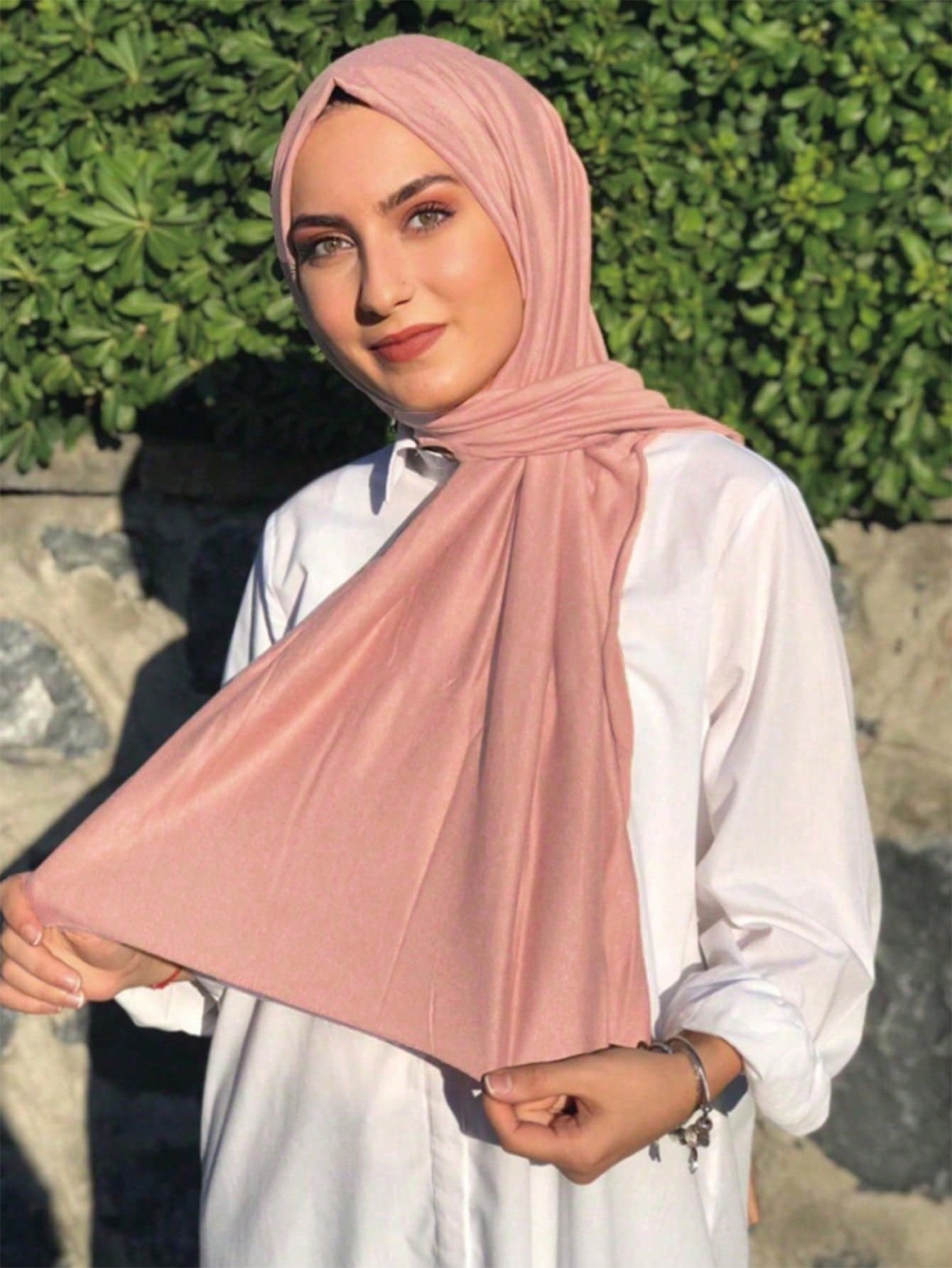 Large Elegant Women Hijab Scarf