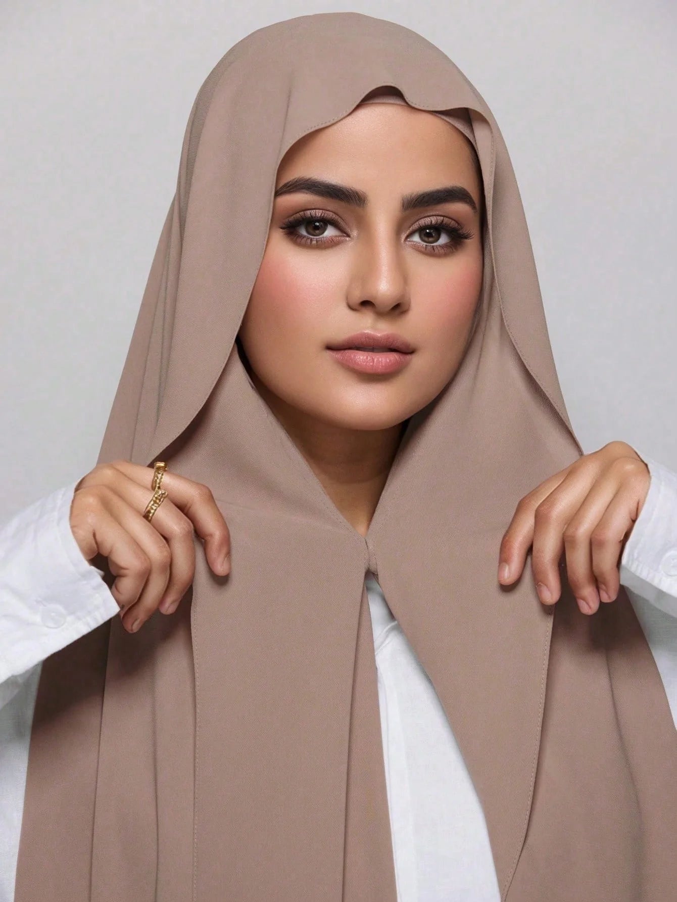 FADZOYLE Magnetic Chiffon Instant Hijab