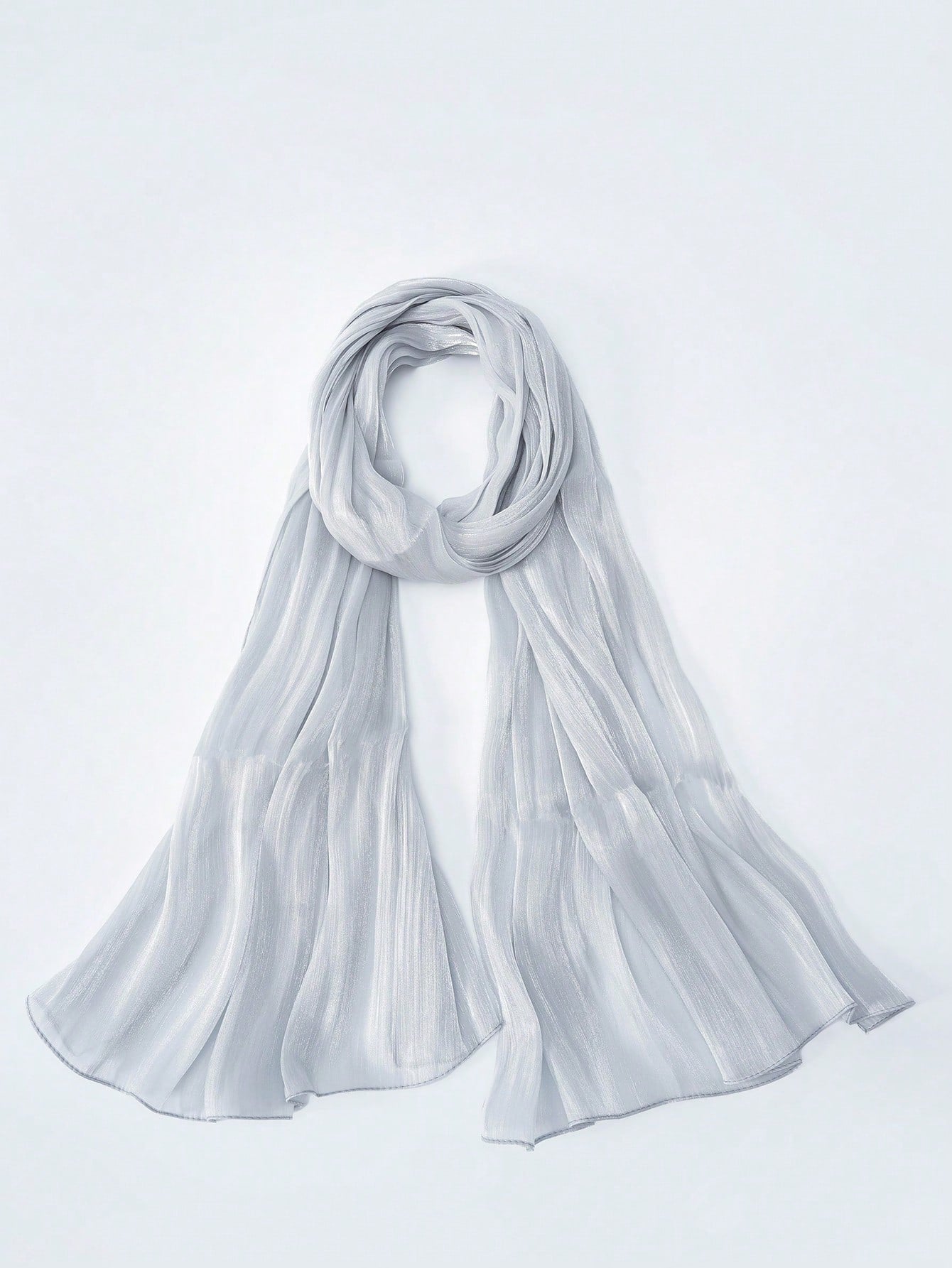 Basic Solid Color Silk Hijab