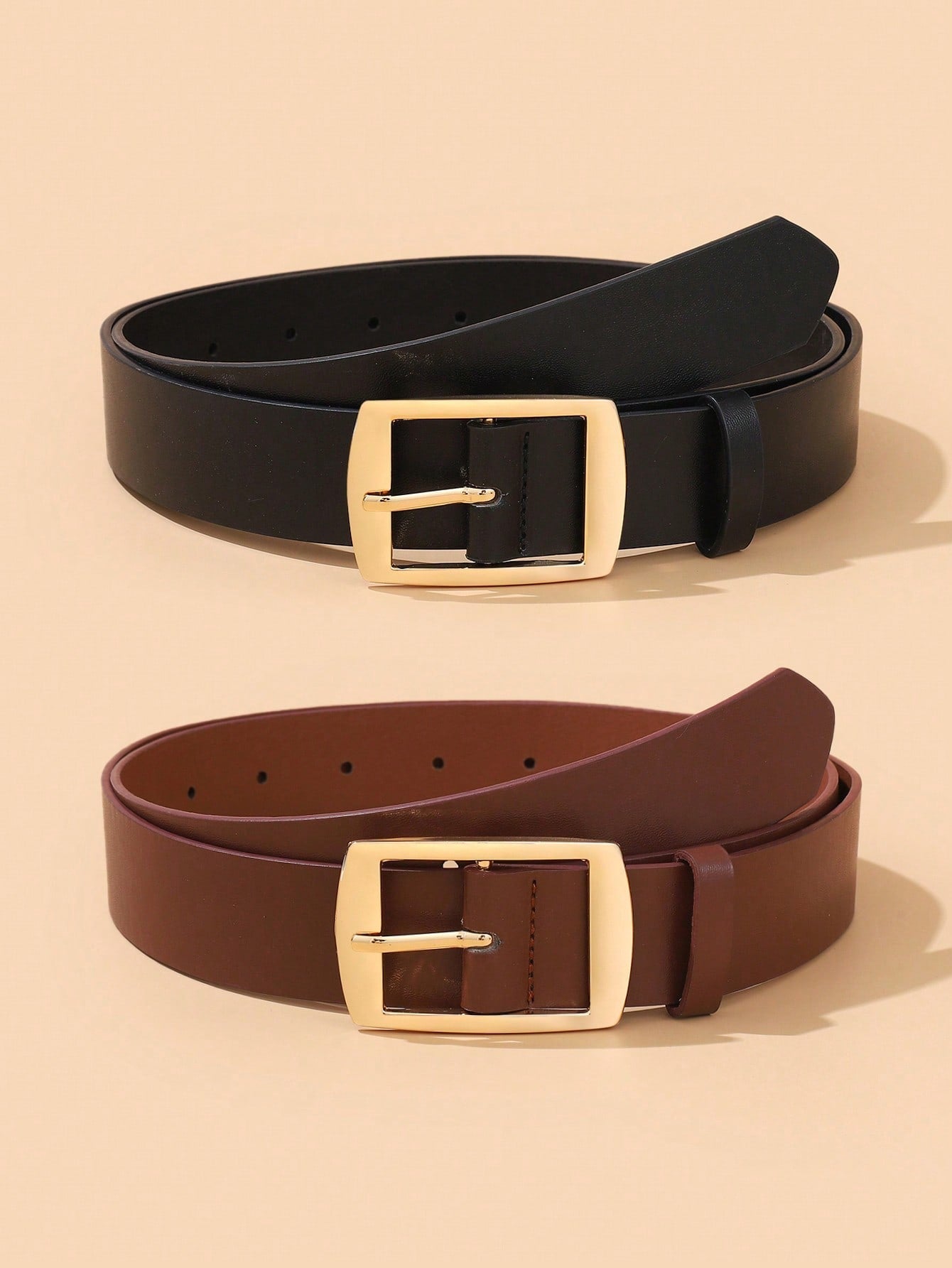 Gold Sun Buckle Women’s Belt