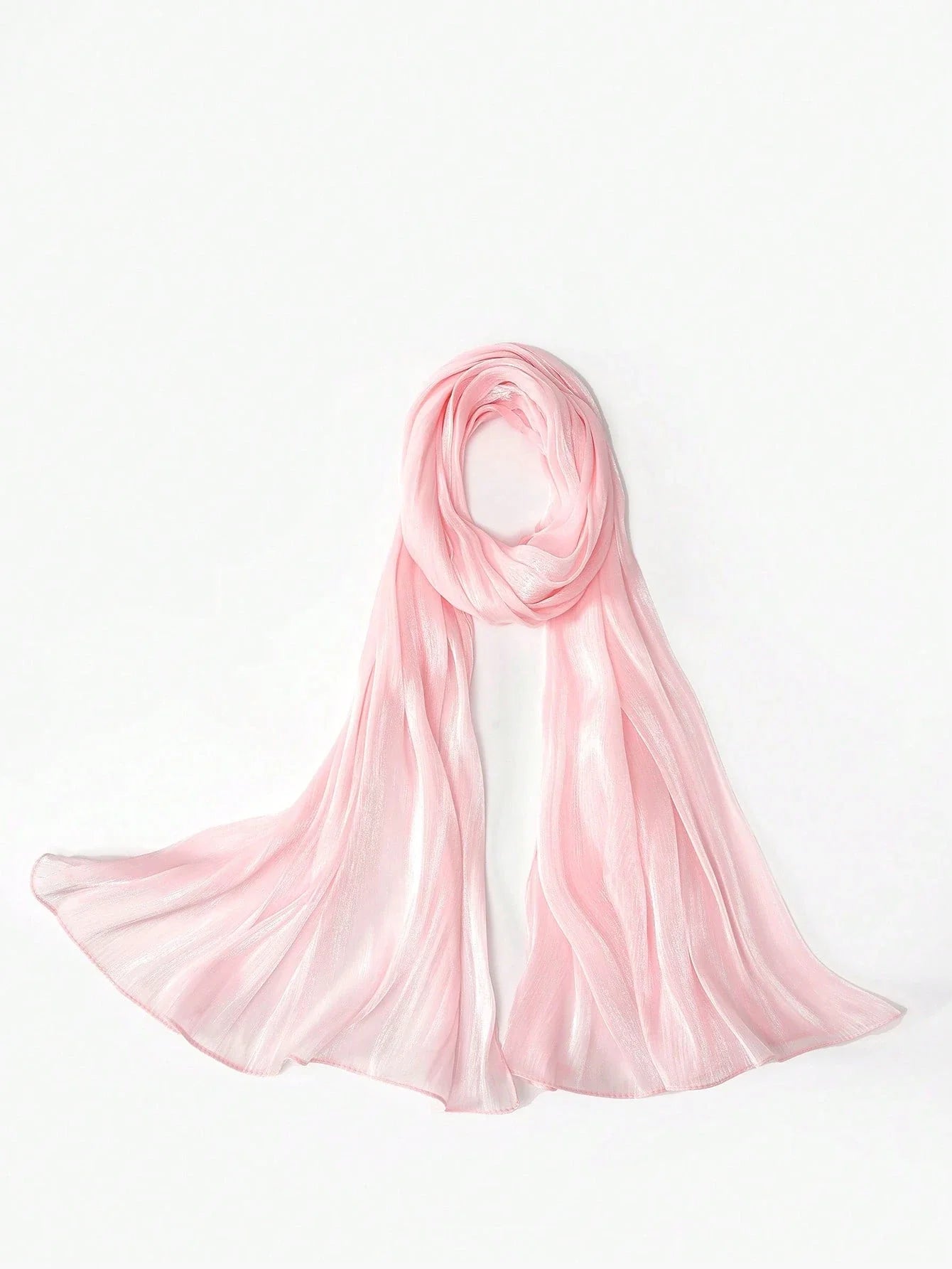 Basic Solid Color Silk Hijab