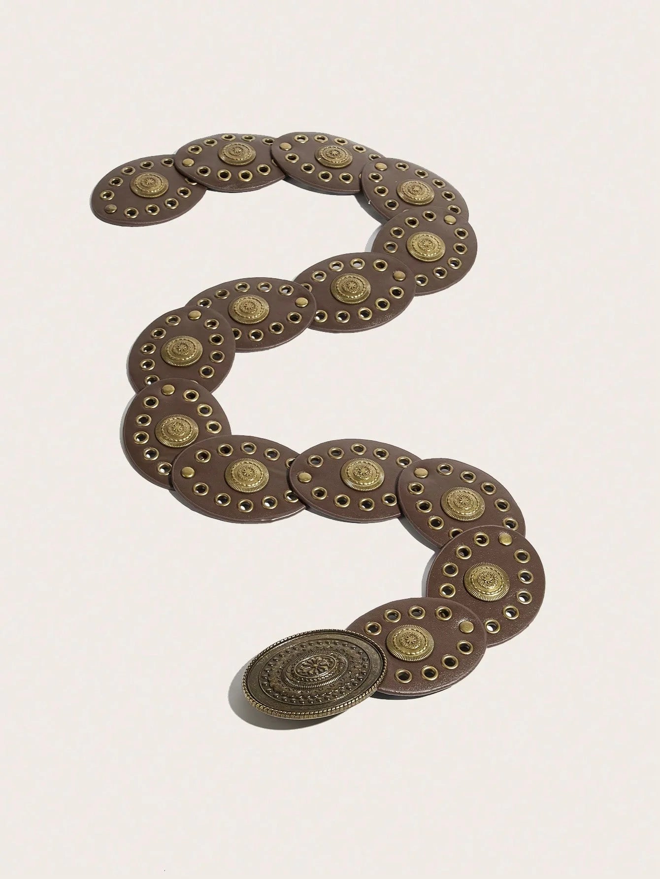 Western Retro Riveted Belt Accessory