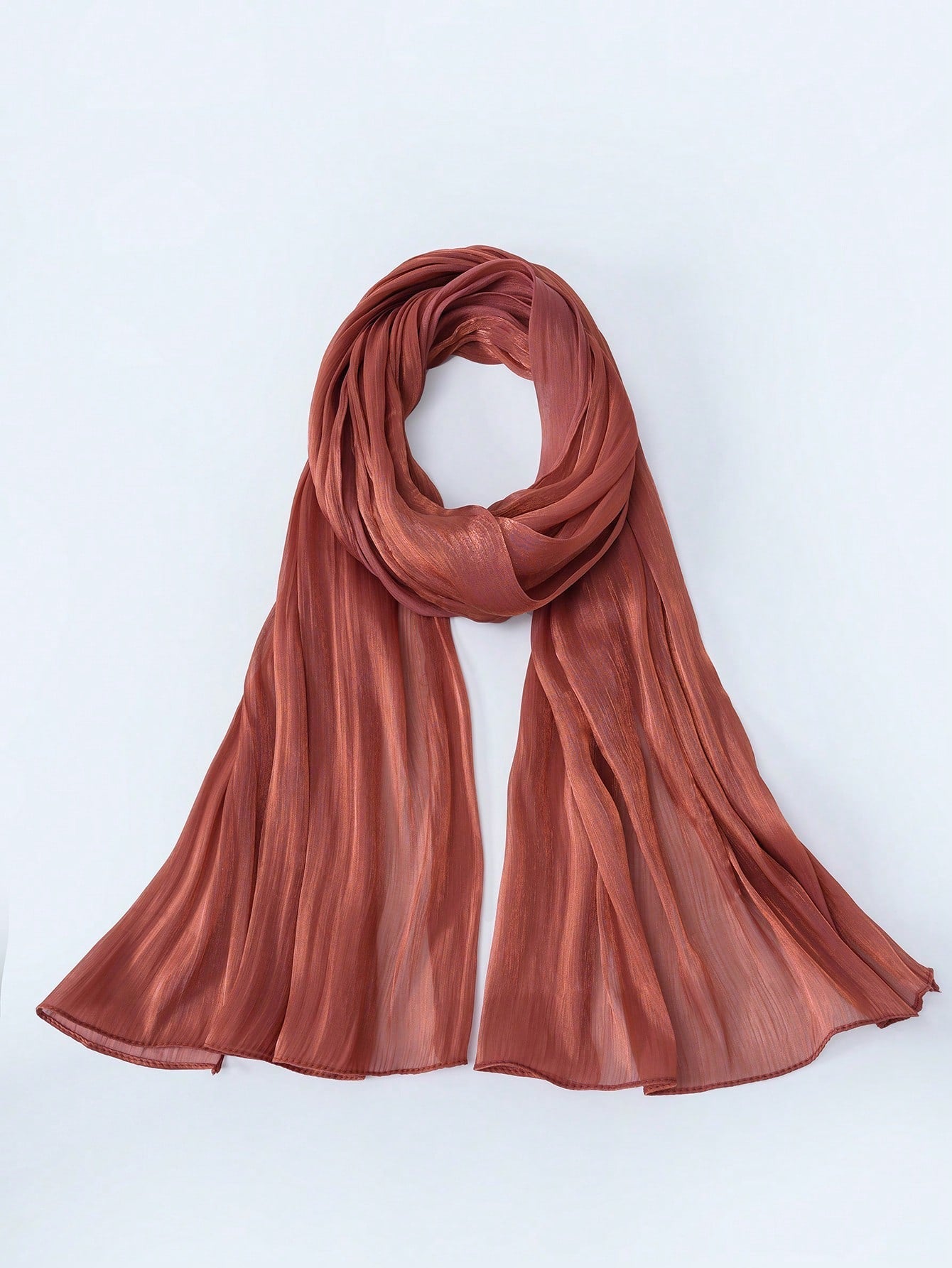Basic Solid Color Silk Hijab