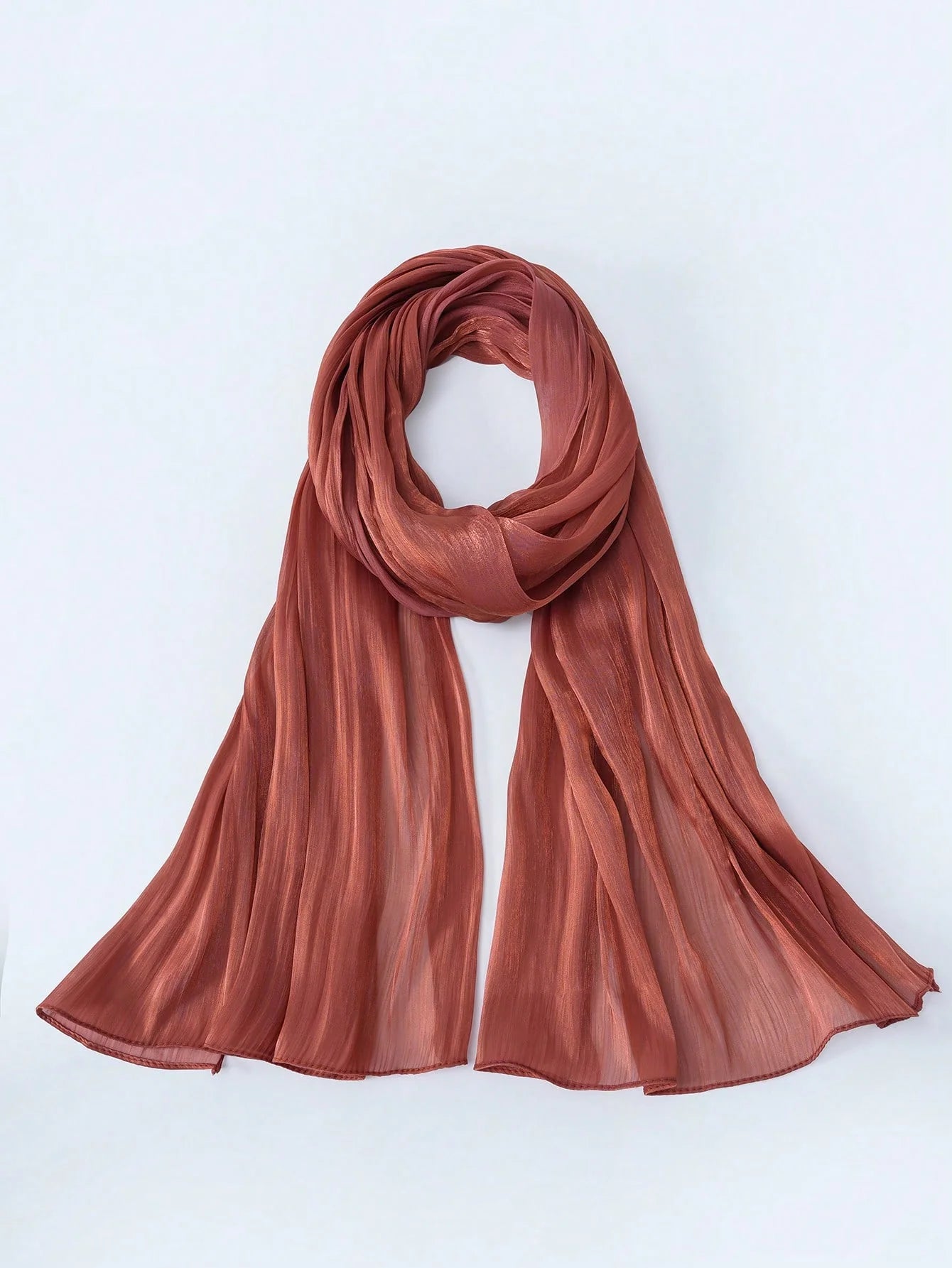 Basic Solid Color Silk Hijab