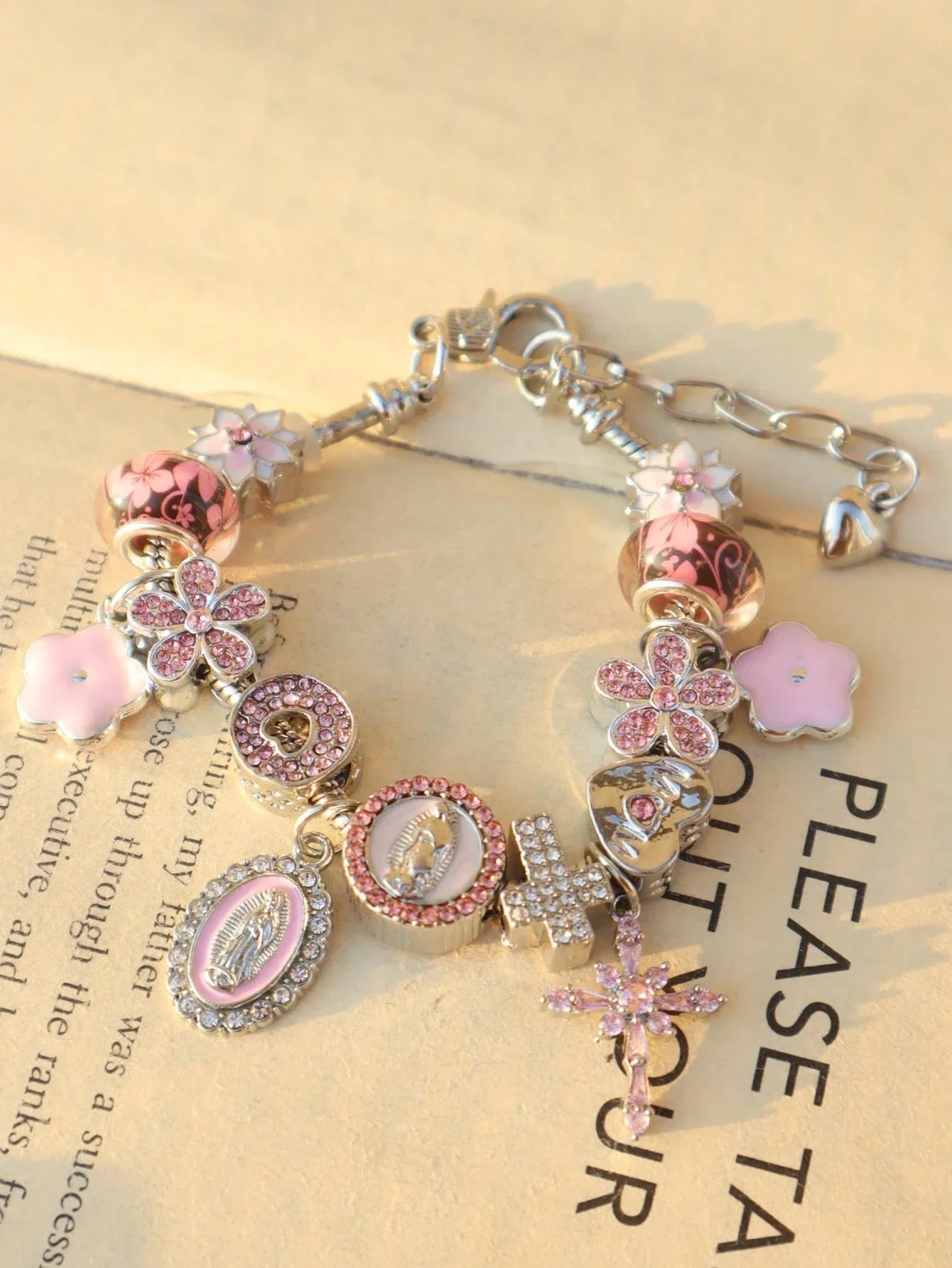 Women’s Charm Bracelet Set 4pcs