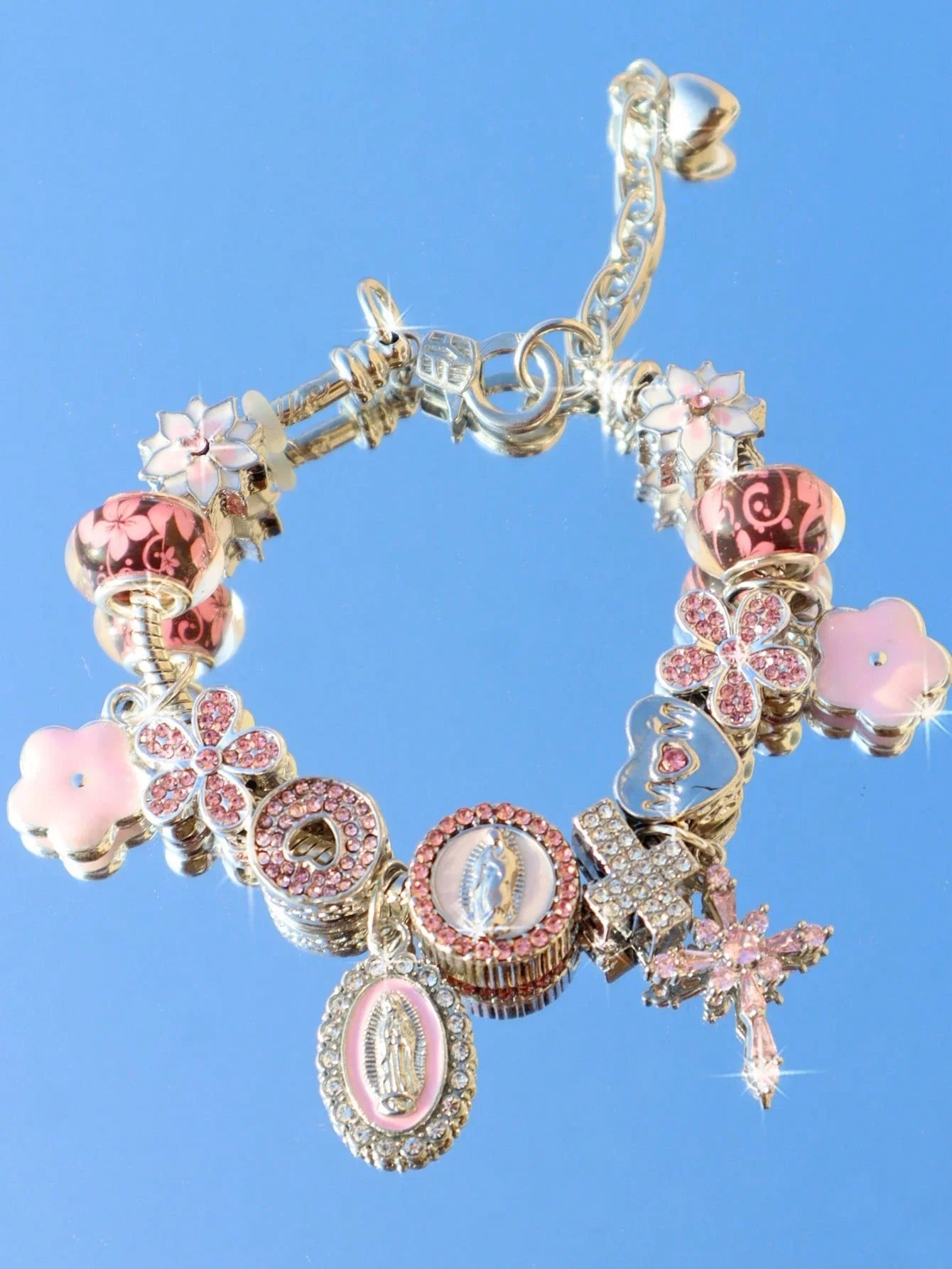 Women’s Charm Bracelet Set 4pcs